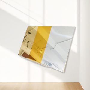 Mirror Gold Sliver Sublimation Aluminium Sheet